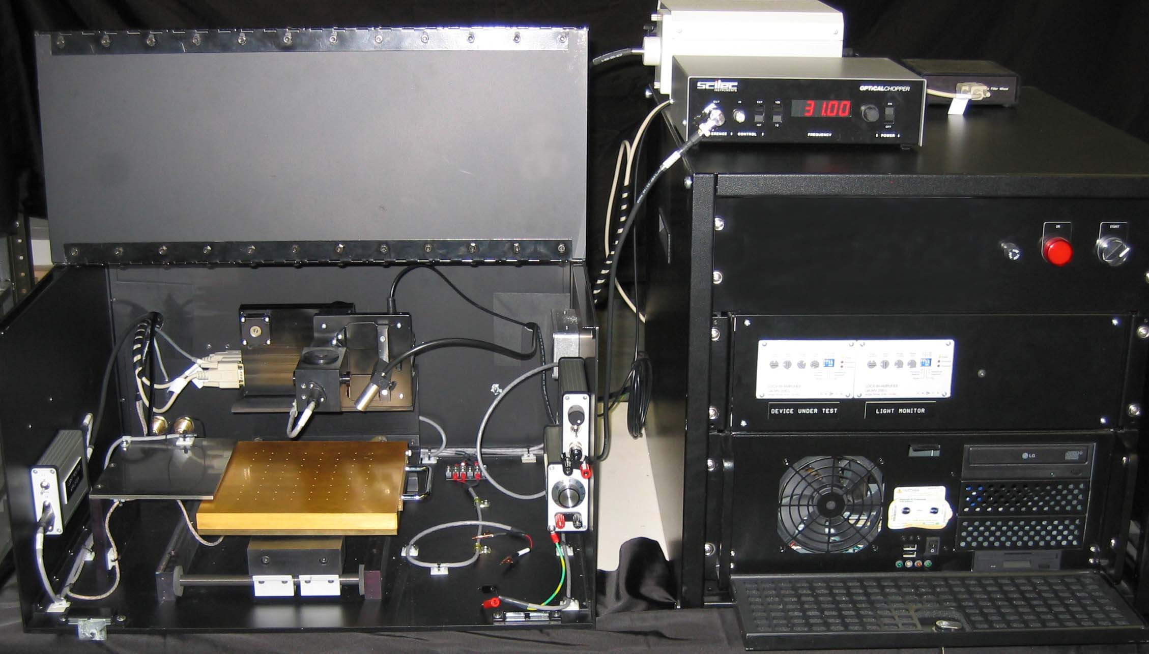 spectral response unit